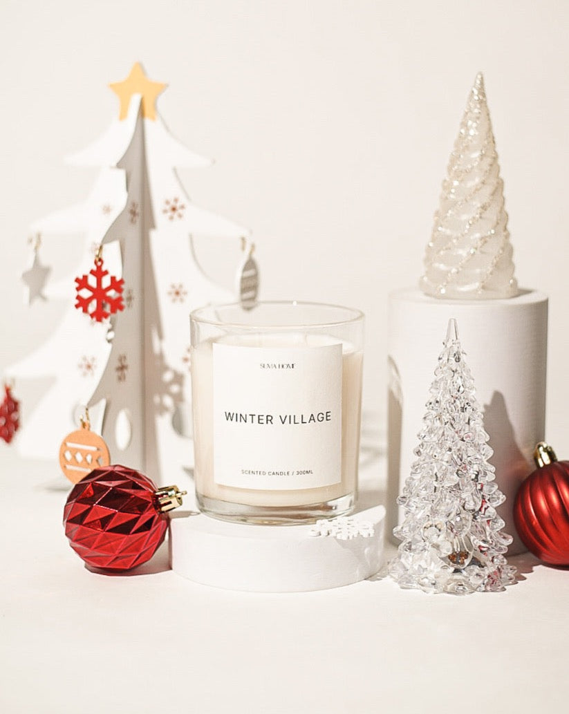 Winter Village Soy Candle